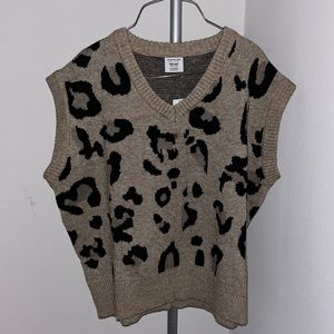Anna and Ava Cheetah Vest